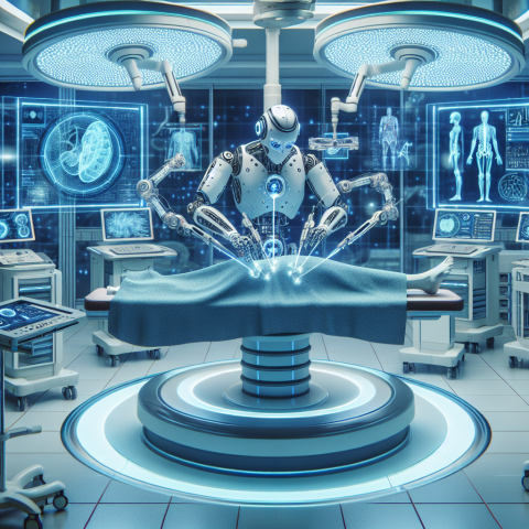 Futuristic Medical Facility